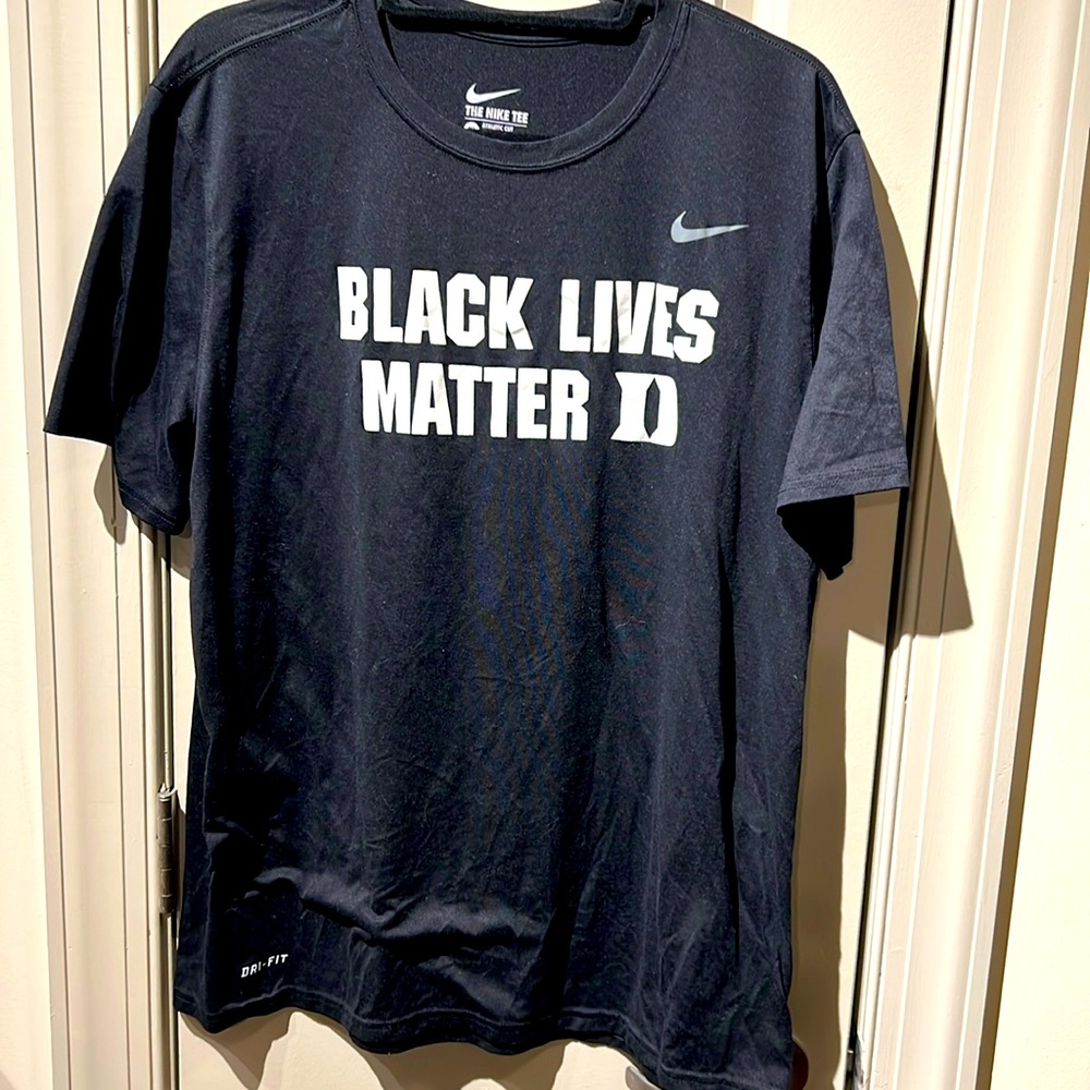 Nike Black Lives Matter Duke Athletic Shirt
